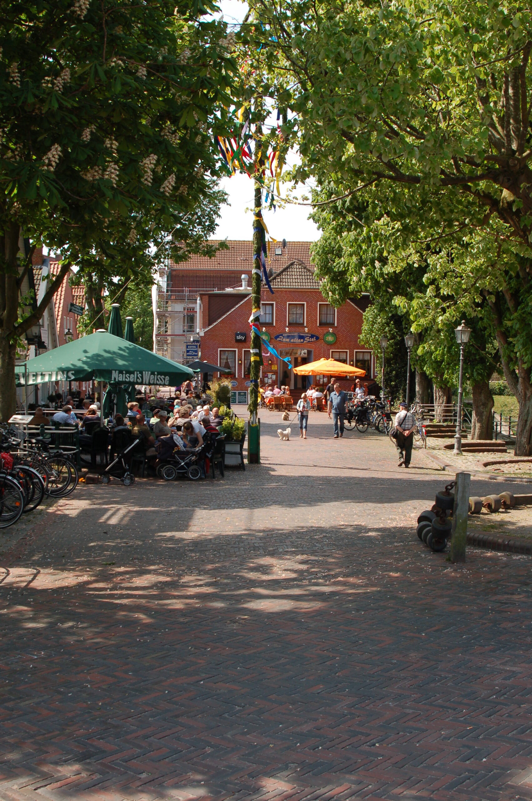 Der historische Ortskern von Greetsiel